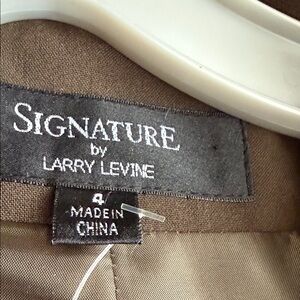 Signature by Larry Levine Classic Brown Apparel